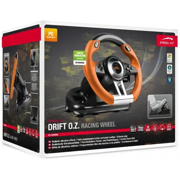 SPEEDLINK SL-6695 USB RACING WHEEL