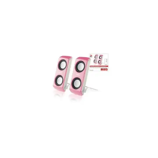 TRUST 16168 PORTABLE NB SPEAKERS PINK