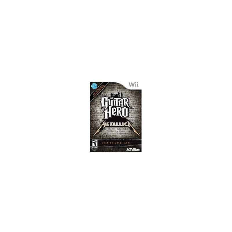 WII GUITAR HERO METALLICA