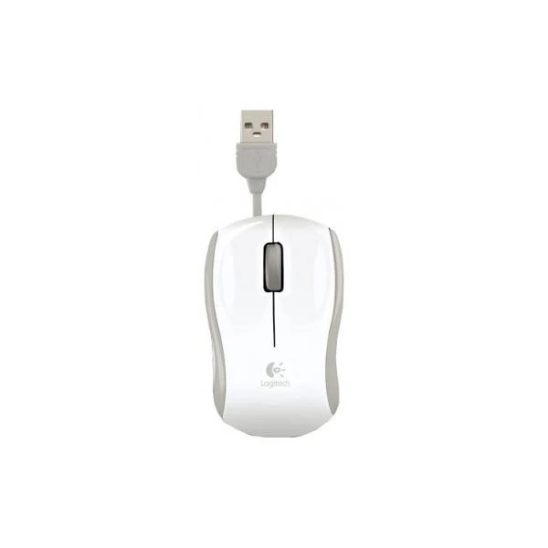 LOGITECH M125 WHITE MOUSE 910-001839