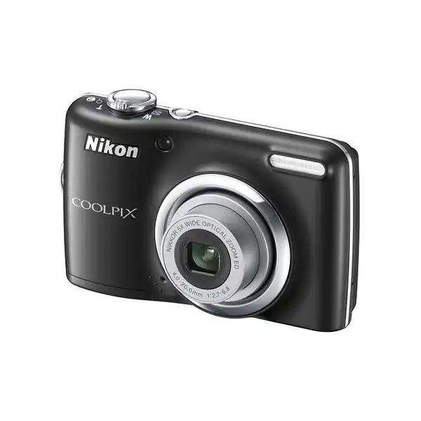 NIKON COOLPIX L23 BLACK + CHARGER + CASE