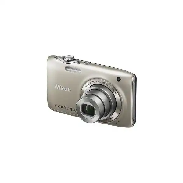 NIKON COOLPIX S3100 SILVER + SD 4GB + CA