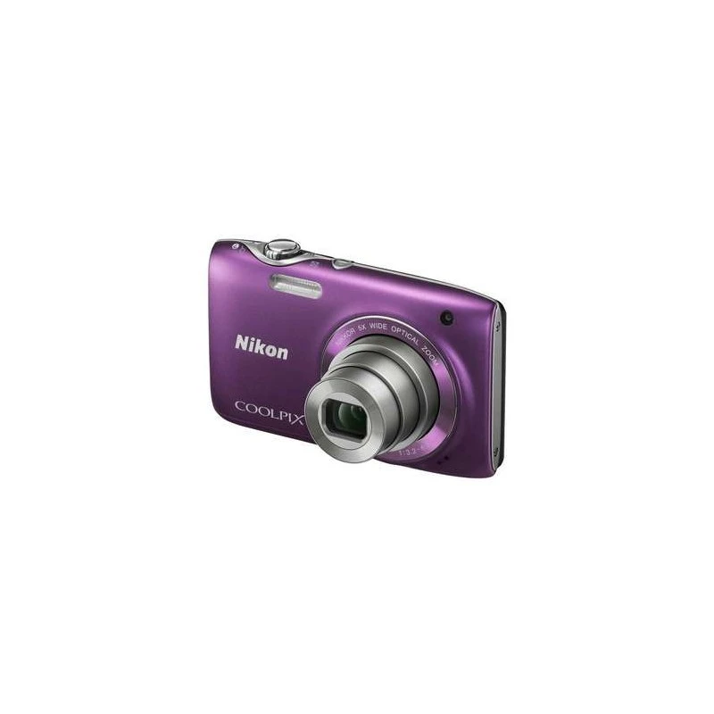 NIKON COOLPIX S3100 PURPLE + SD 4GB + CA