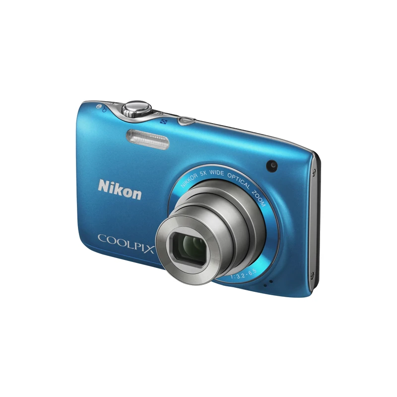 NIKON COOLPIX S3100 BLUE + SD 4GB + CASE