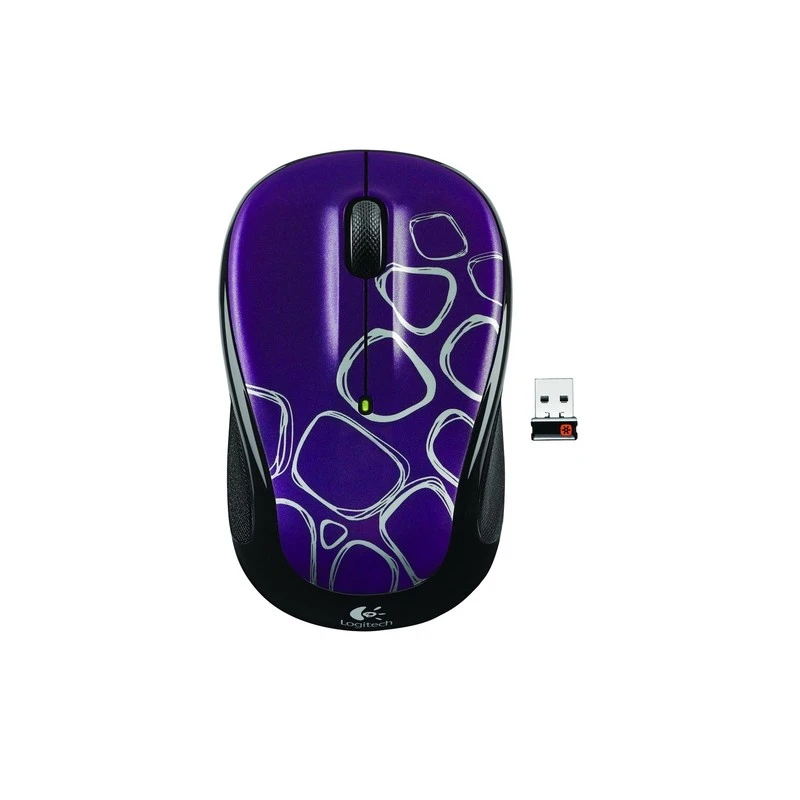 LOGITECH M325 MOUSE PURPLE PEBBLES