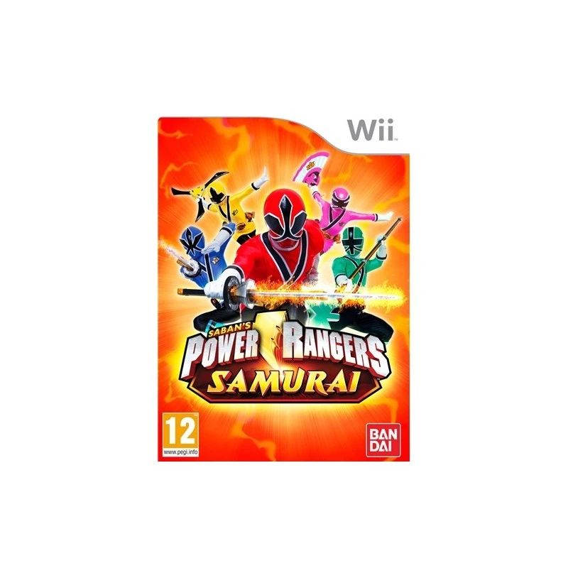 WII POWER RANGERS SAMURAI