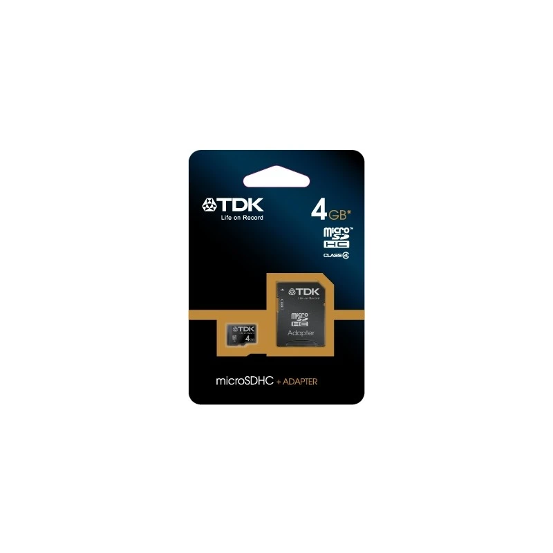 TDK  MICRO SD 4GB CLASS 4