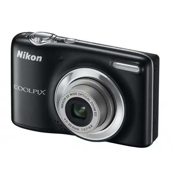 NIKON L25 BLACK+CHARGER+NIKON CASE