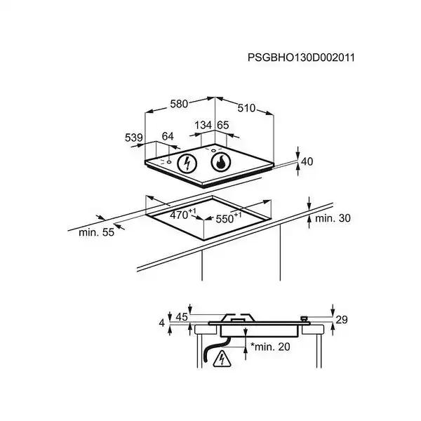 ELECTROLUX EGE6172NOK