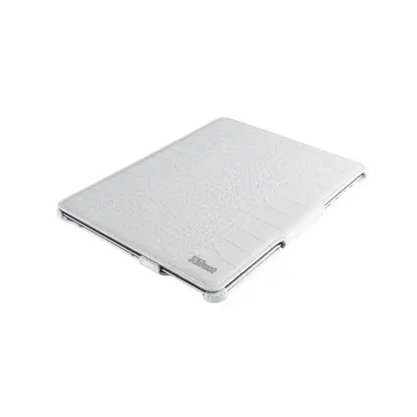TRUST 18690 SKIN&FOLIO IPAD -CROCWH