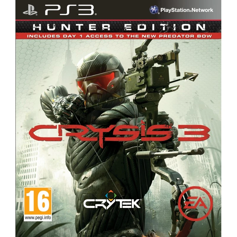 PS3 CRYSIS 3 HUNTER EDITION