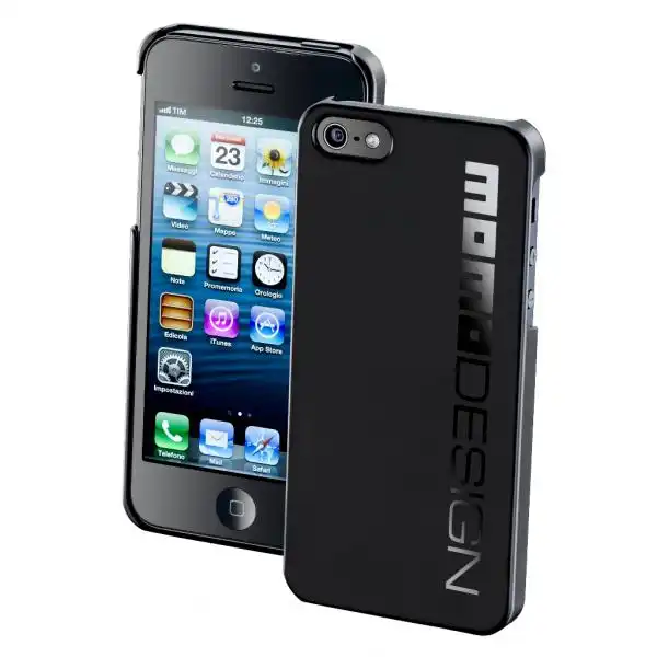 CELLULAR IPHONE 5 P.COVER BLACK MOMO