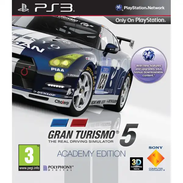 SONY PS3 GT5 ACADEMY EDITION