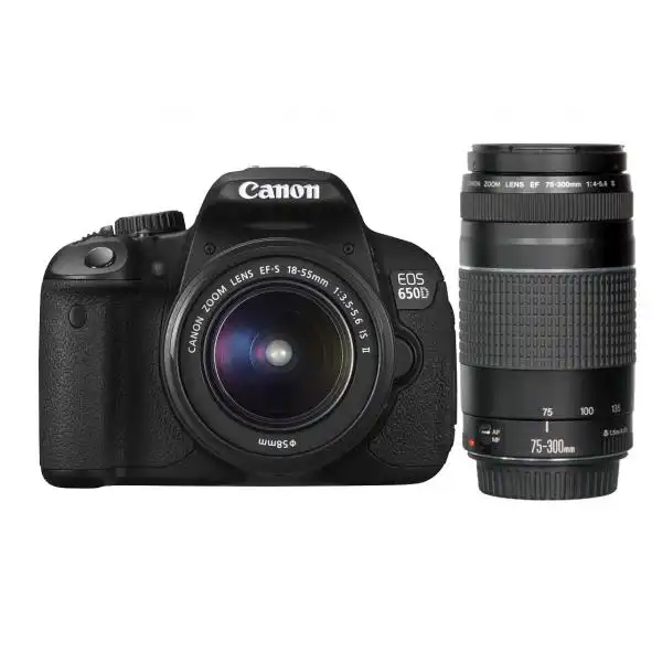CANON EOS650D+18-55III+75-300IIIEMBU