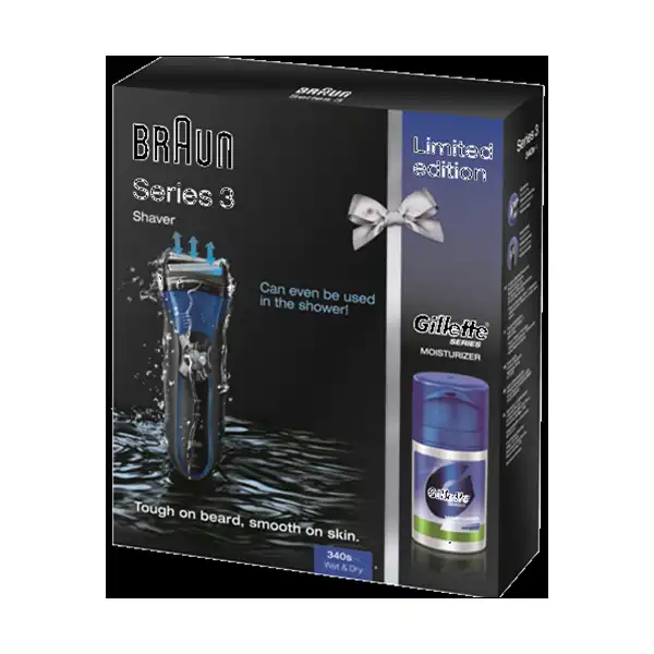 BRAUN 340-S+GILLETTE
