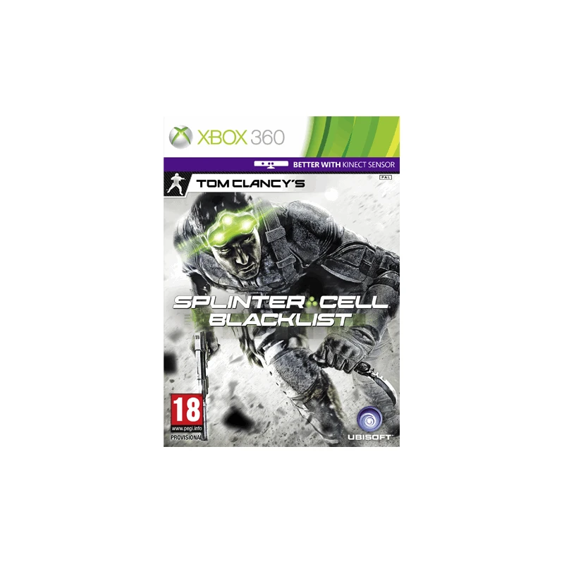 XBOX360 TOM CLANCY'S SPLINTER CELL BLACK