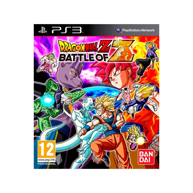 PS3 DRAGON BALL Z BATTLE OF Z