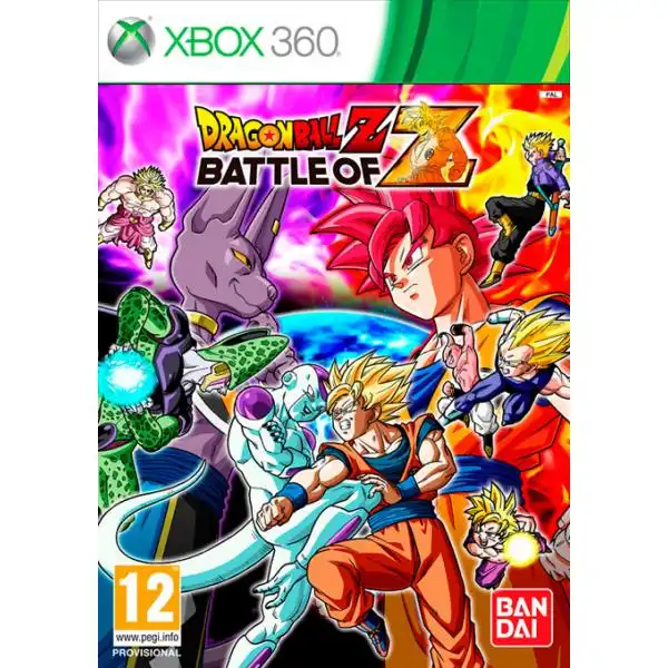 XBOX360 DRAGON BALL Z BATTLE OF Z