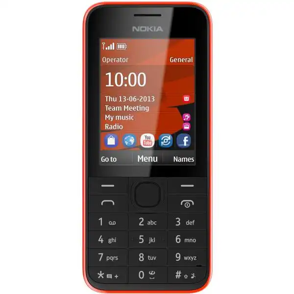 NOKIA 208 RED