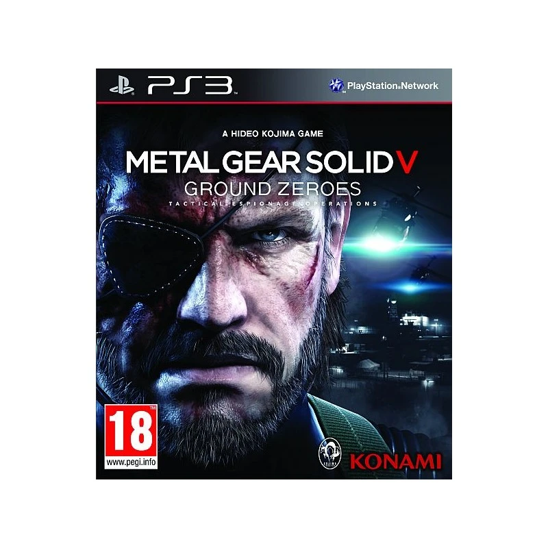 PS3 METAL GEAR SOLID 5 GROUND ZEROES