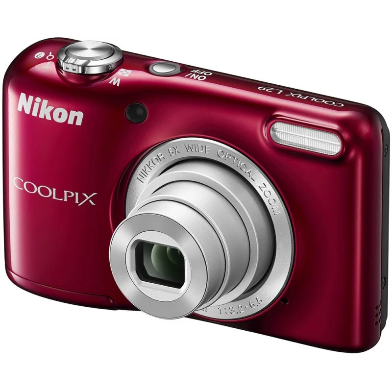 NIKON L29 RED + CHARGER