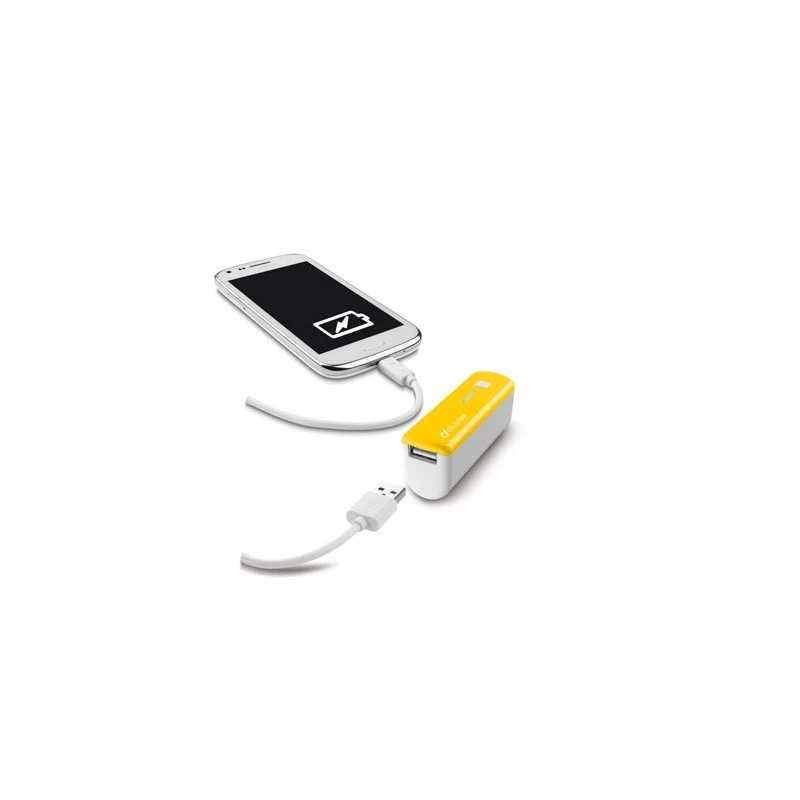 CELLULAR POWERBANK 2200MAH YELLOW