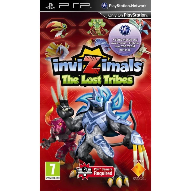 PSP INVIZIMALS:THE LOST TRIBES