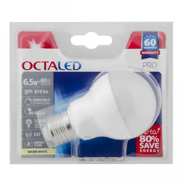 OCTALED PRO R02 6.5W/E27 4000