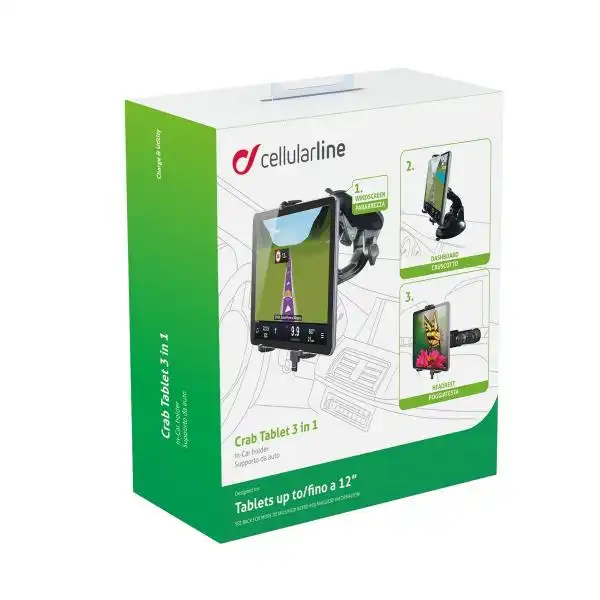 CELLULAR UNI.STAND CRAB TAB TO 12'' 3IN1