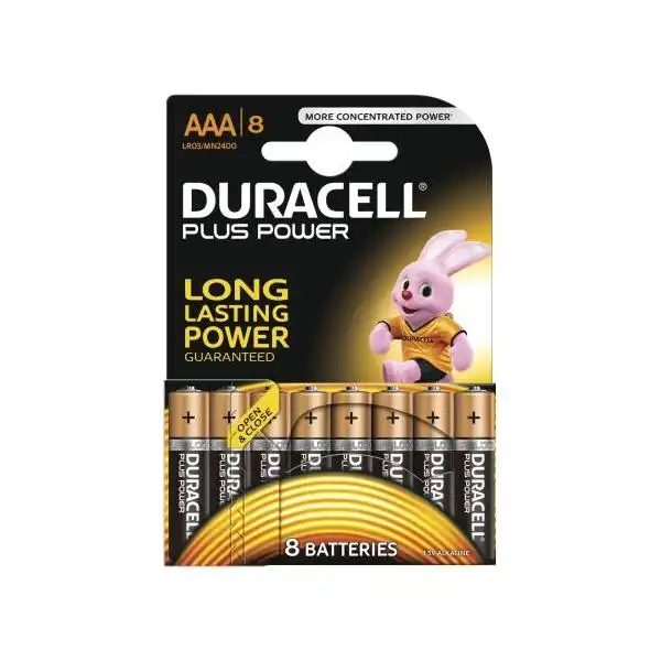 DURACELL PLUS POWER MN2400 AAA BL8