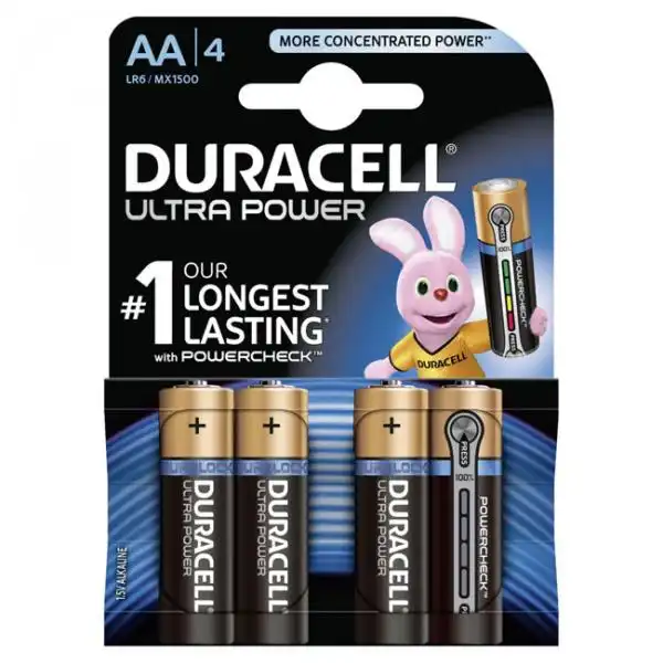 DURACELL ULTRA POWER MX1500 AA BL4