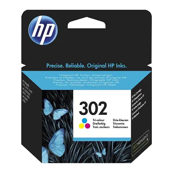 HP  INK CTRG N302 TRI COLOUR F6U65AE