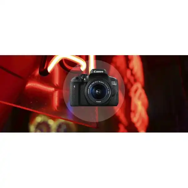 CANON EOS750D+EF-S 18-55 IS DSLR CAMERA