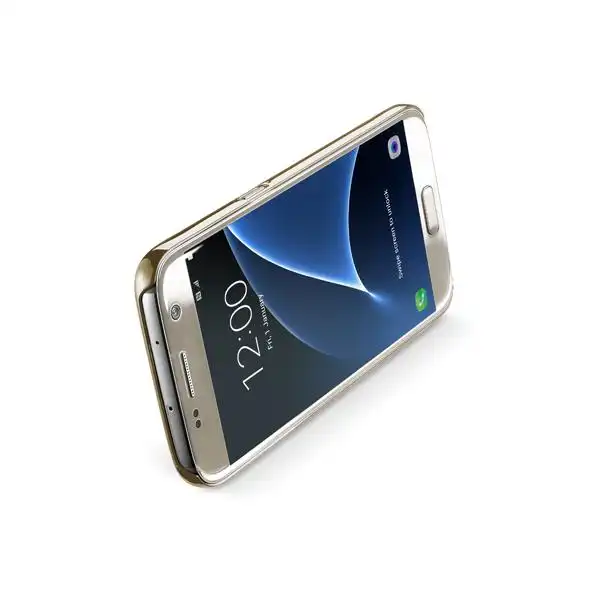 CELLULAR SAMS S7 CLEAR CRY COVER GOLD