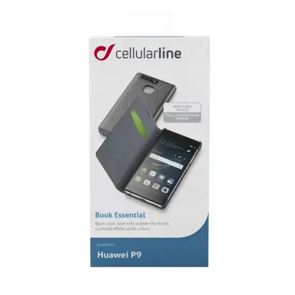 CELLULAR HUAW P9 BOOK ESSENT. COVER BK
