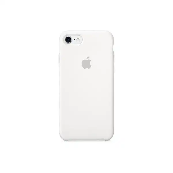 APPLE 7 SILICONE CASE WHITE MMWF2ZM