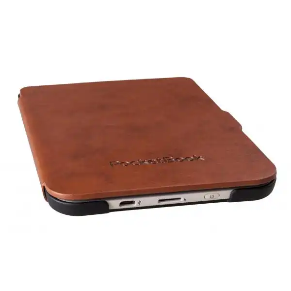 POCKETBOOK COVER JPB626(2) BROWN/BLACK