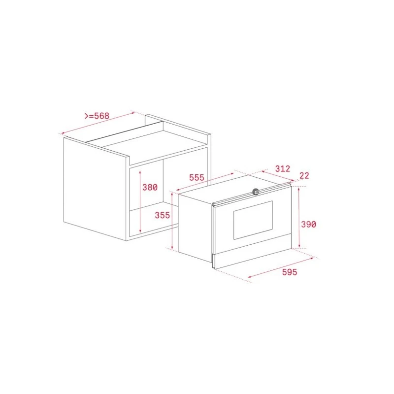 TEKA ML 822 BIS BLACK
