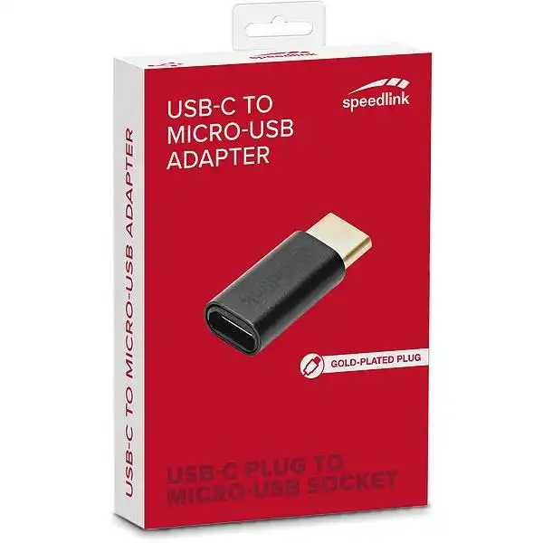 SPEEDLINK USB-C TO MICRO-USB ADAPTER HQ SL-180014-BK