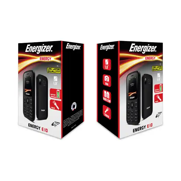 ENERGIZER E10 BLACK