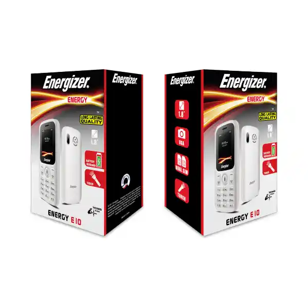 ENERGIZER E10 WHITE