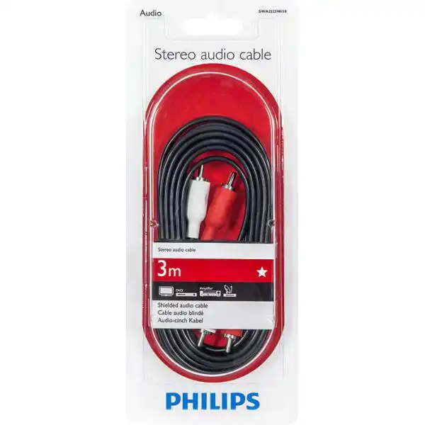 PHILIPS AUDIO CABLE SWA2523W/10 3M