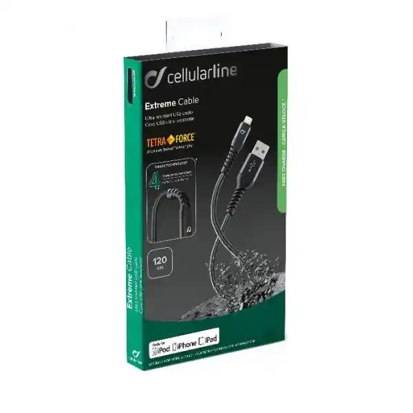 CELLULAR IPHONE LIGHTNING TETRA FORCE CABLE 