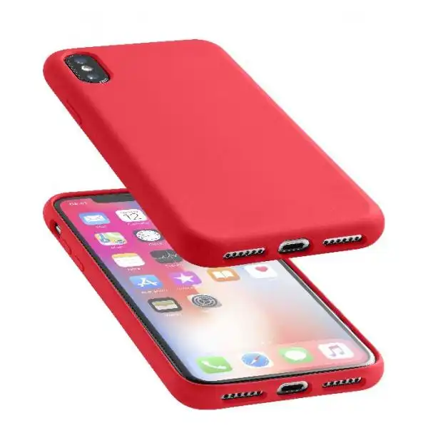 CELLULAR IPHONE X SENSATION COVER RED