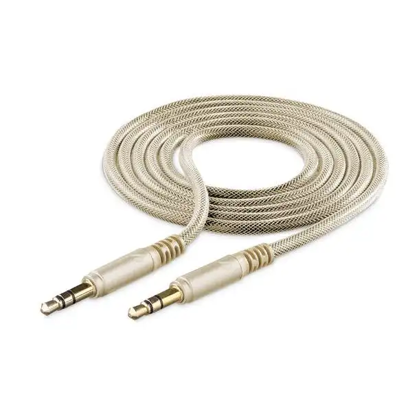 CELLULAR STEREO CABLE 3.5M GOLD