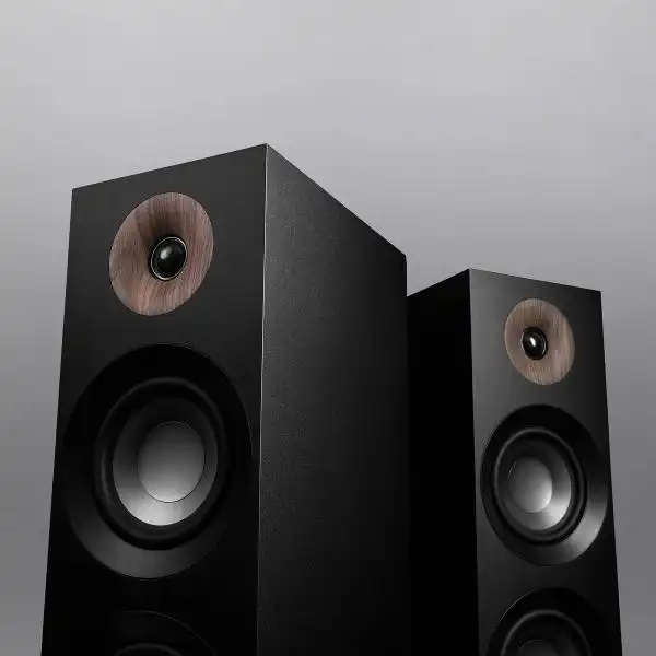 JAMO S 807 TOWER PAIR SPEAKERS BLACK