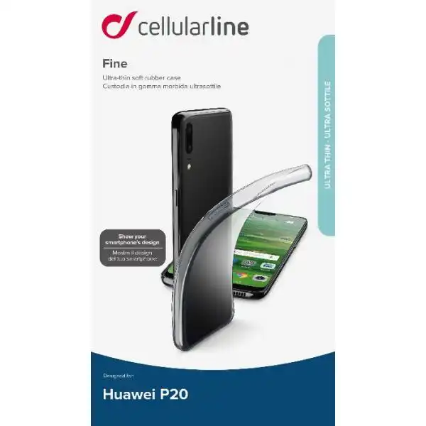 CELLULAR HUAWEI P20 FINE TRANSPARENT COVER