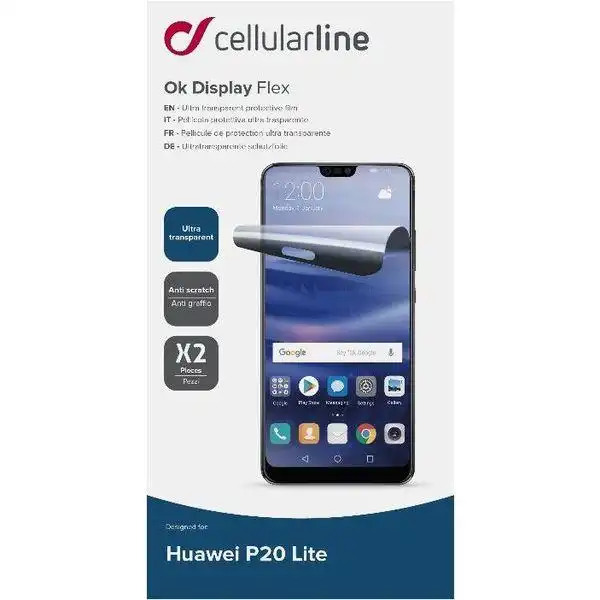 CELLULAR HUAWEI P20 LITE PROTECTOR 2PC