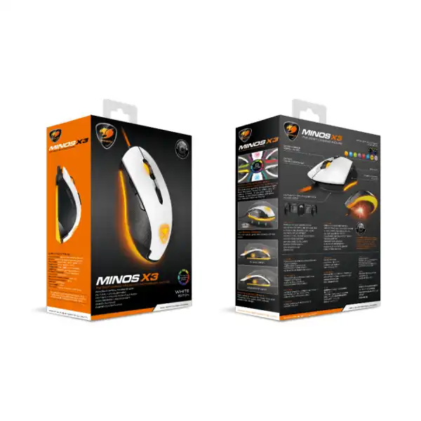COUGAR MINOS X3 WHITE
