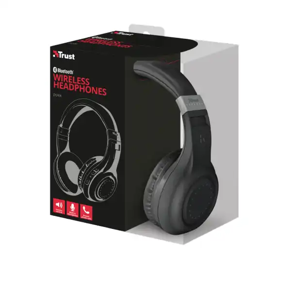 TRUST 22765 HEADPHONES WRLS BK